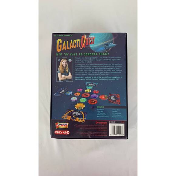 GalactiQuest Board Game Galactic Quest Pressman Award Winning Space Game Ages 7+ - Picture 4 of 8